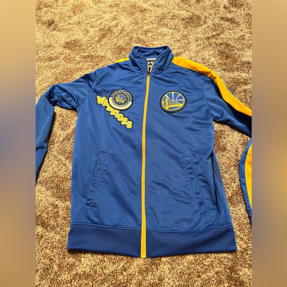 Golden State Warriors Zip up, size small
